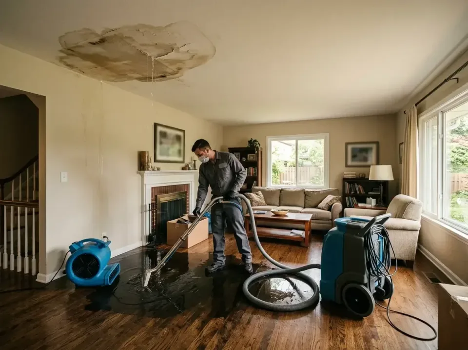attic-pipe-burst-ceiling-drip-008 — frequently asked questions, Water Damage Restoration & Carpet Care in Bastrop, TX